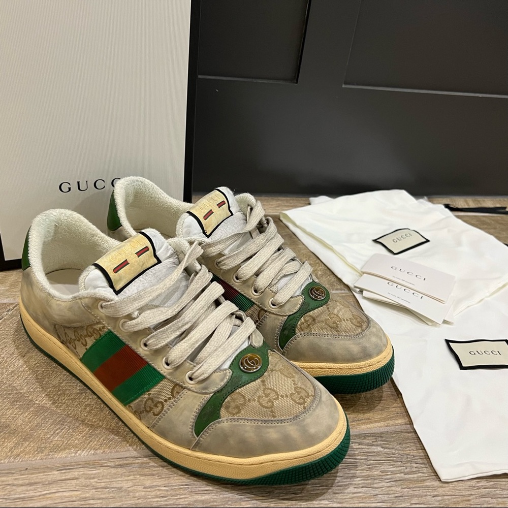 Gucci Men's Screener GG sneaker